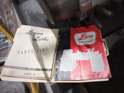Logan Lathe 1935-2 Metal Lathe  General Electric Motor Plate