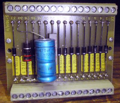 Lutze MPS-16H/a Resistor board