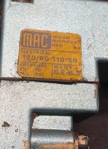 MAC 811B114C152 Solenoid Valve