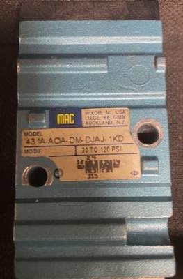 MAC Valves 431A-AOA-DM-DJAJ-1KD Solenoid Valve