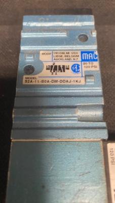 MAC Valves 52A-11-B0A-DM-DDAJ-1KJ Solenoid Valve
