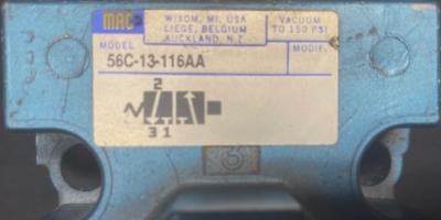 MAC Valves 56C-13-116AA Pneumatic Valve