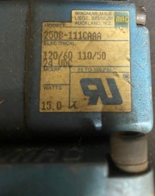 MAC Valves 57C-43-111CA Solenoid Valve