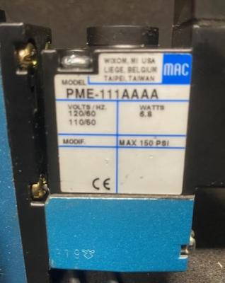 MAC Valves 912B-PM-111AA Valve