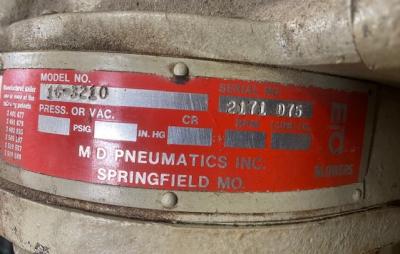 MD Pneumatics 16-3210 Pneumatic Blower