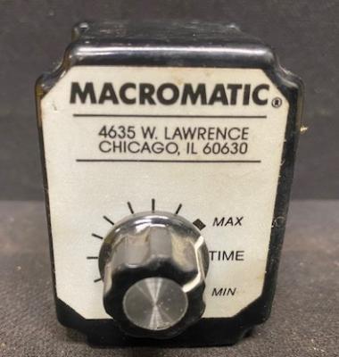 Macromantic SS 50222-02 AC120V Time Delay Relay