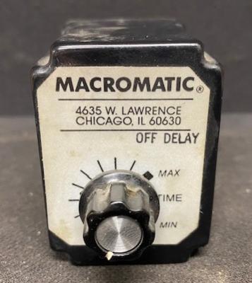 Macromatic SS 51622-04 Time Delay Relay