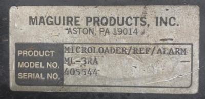 Maguire ML-3RA Micro Loader Controller with Alarm