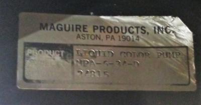 Maguire MPA-6-34-D Liquid Color Pump Controller