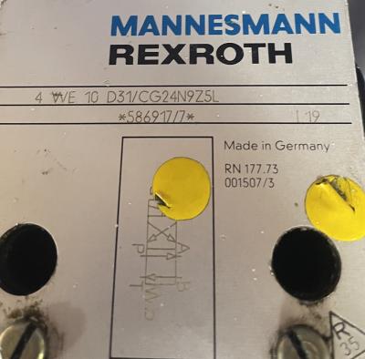 mannesmann rexroth  Valve Data