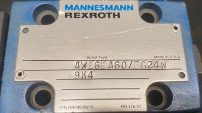 Mannesmann-Rexroth 4WE6EA60/EG24N9K4 Hydraulic Valve