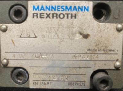 Mannesmann-Rexroth 4WE6UA53/AG24NK4 Hydraulic Valve
