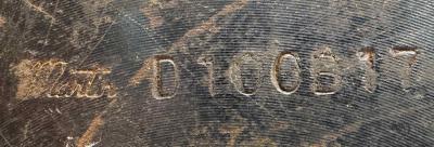 Martin double sprocket D100B17 stamp