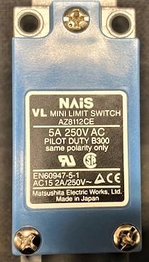 Matsushita AZ8112CE Mini Limit Switch