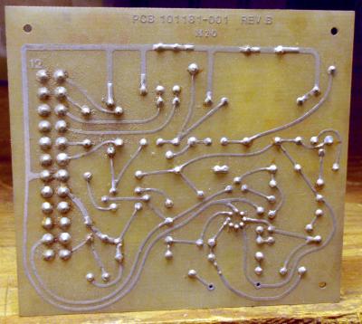 Maxim PCB 101181-001 Rev B Drive Amp Circuit board back