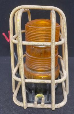 Meterolite SY361005-A Type 5 Amber Strobe Warning Light With Protection Cage