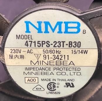 Minebea 4715PS-23T-B30 Axial Fan