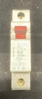 Moeller FAZ L16A Nr. 22 Circuit Breaker