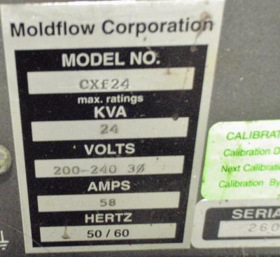 Moldflow Corporation CXF24 Altanium Temperature Controls