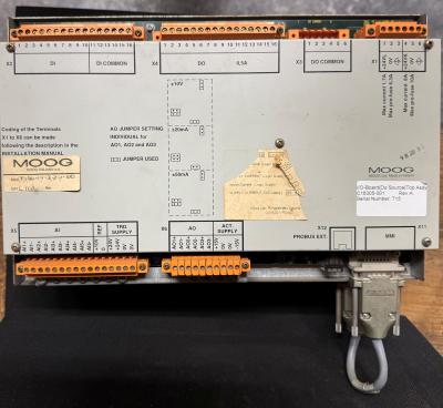 Moog C16303-001C16305-001 Parison Programmer with display, operator interface programmer
