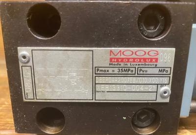 Moog-Hydrolux DBEE40CR1AS7EBK09X00Y15C10 Hydraulic Valve