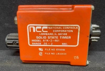 NCC A1K-2-461 Solid State Time Delay Relay