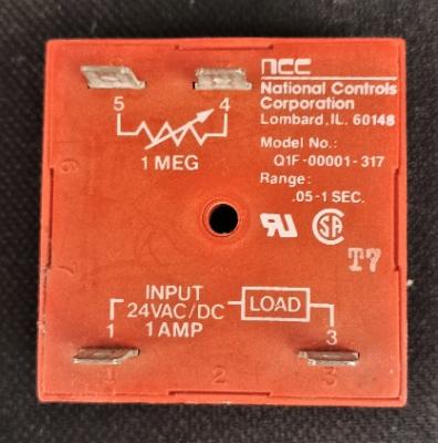 NCC Q1F-00001-317 Solid State Cube Timer Relay