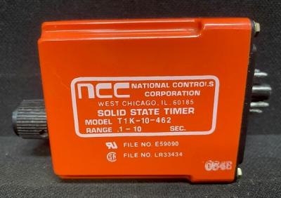 NCC T1K-10-462 Solid State Timer Relay