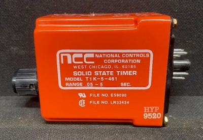 NCC T1K-5-461 Solid State Time Delay Relay
