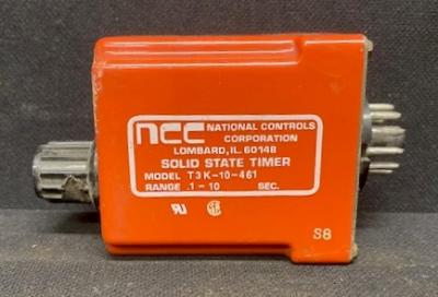 NCC T3K-10-461 AC120V Solid State Time Delay Relay
