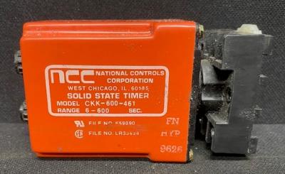 National Controls Corporation CKK-600-461 Solid State Timer