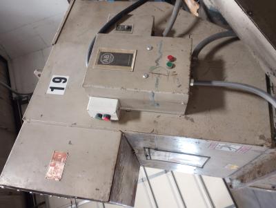 Nelmor Plastic 40hp Grinder control panel