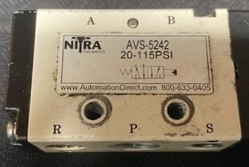 Nitra AVS-5242 Pilot Valve