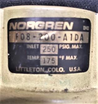 Norgren F08-200-A1DA Pneumatic Filter