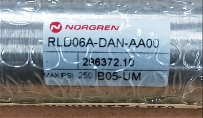 Cylinder Data Plate View Norgren RLD06A-DAN-AA00 Pneumatic Cylinder