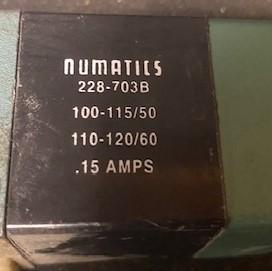 Numatics 082SS43AK Pneumatic Valve