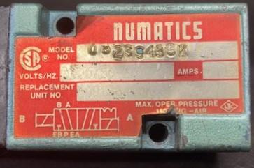 Numatics 082SS43CK Pneumatic Valve