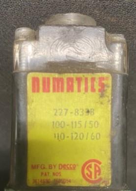Numatics 10SA-4450 Pneumatic Valve