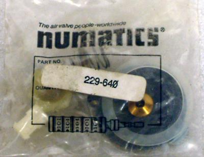 Numatics 229-640 Regulator Service Kit label