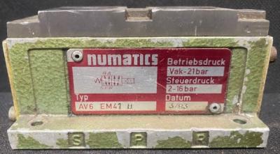 Numatics AV6EM41 H Pneumatic Valve