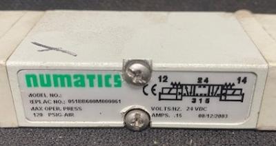 Numatics Repl# 051BB600M000061 Pneumatic Valve