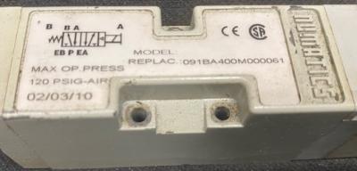 Numatics Repl# 091BA400M000061 Pneumatic Valve