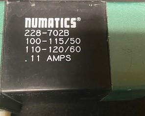 Numatics Repl# 152SS400K Pneumatic Valve