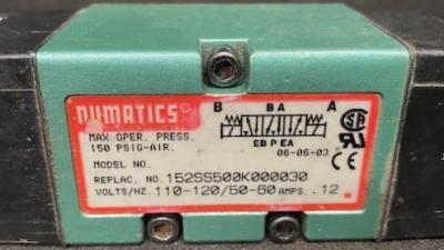 Numatics Repl# 152SS500K000030 Pneumatic Valve