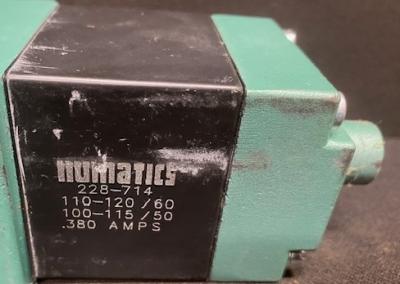 Numatics Repl# 554SA400K000030 Pneumatic Valve