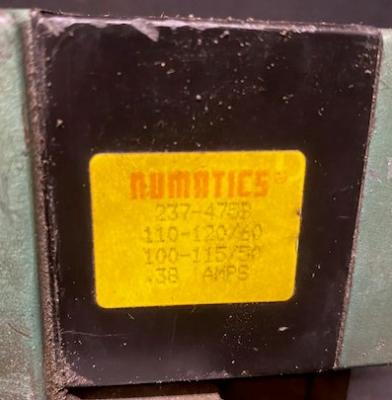 Numatics Repl. No. 554SA400K Pneumatic Valve