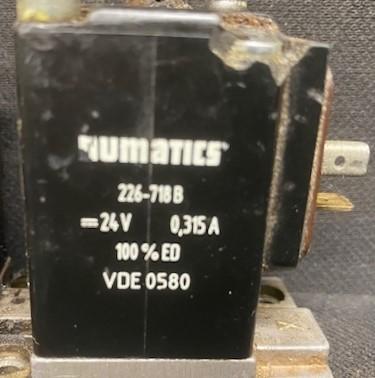 Numatics Unknown Model Air Control Valve