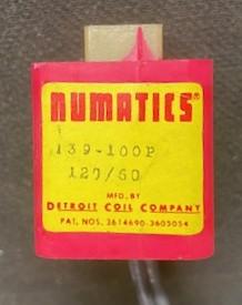 Numatics/Decco 139-100P Coil