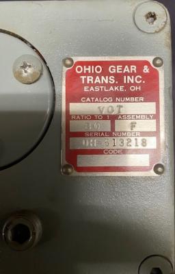 Ohio Gear & Trans. Inc. V01 Gearbox