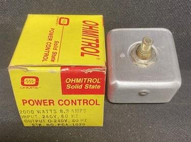 Ohmite PCA-1020 Ohmitrol Solid State Power Control